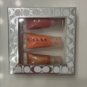 Coach Trio Lip Gloss Set
